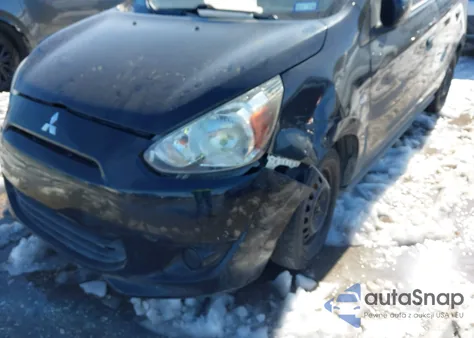 2015 Mitsubishi Mirage De from USA, damaged, VIN ML32A3HJ8FH033359
